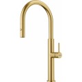 Bateria kuchenna Franke Pescara J pull-out spray Złoto 115.0741.697