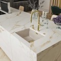 Bateria kuchenna Franke Pescara J pull-out spray Złoto 115.0741.697