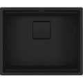 Zlewozmywak Franke KNG PRO 110-52 Czarny mat + czarny zestaw odpywowy 125.0749.662