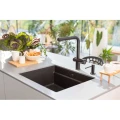 Zlewozmywak Franke KNG PRO 110-52 Czarny mat 125.0749.661