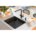 Zlewozmywak Franke KNG PRO 110-52 Czarny mat 125.0749.661