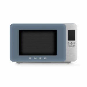 Kuchenka mikrofalowa z funkcją grill Smeg MOC01SBMEU Storm Blue mat