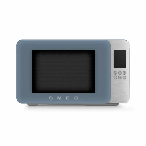 Kuchenka mikrofalowa z funkcją grill Smeg MOC01SBMEU Storm Blue mat