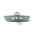 Patelnia Smeg o średnicy 24cm FPF2402EGM Szmaragdowy mat