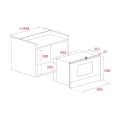 Kuchenka mikrofalowa do zabudowy Teka ML 8220 BIS L-BK (Ekspozycja)