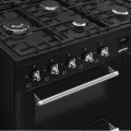 Kuchnia wolnostojąca z płytą gazową Smeg CX113GMBL