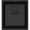 Zlewozmywak Franke KNG PRO 110-37 Onyx + czarny zestaw odpywowy 125.0749.654