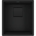 Zlewozmywak Franke KNG PRO 110-37 Czarny mat + czarny zestaw odpływowy 125.0749.652