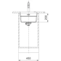Zlewozmywak Franke KNG PRO 110-37 Onyx 125.0749.650