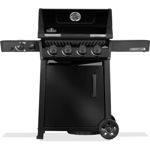 Grill gazowy Napoleon Freestyle PRO 425 z palnikiem bocznym Sizzle Zone, Czarny