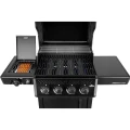 Grill gazowy Napoleon Freestyle PRO 425 z palnikiem bocznym Sizzle Zone, Czarny