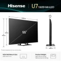 Telewizor Hisense 55U7Q 55" MiniLED