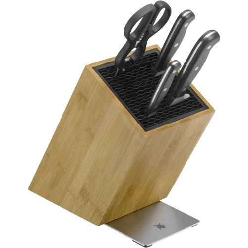 WMF - Zestaw noży Spiitzenklasse w bloku Flextec 5szt, 1882369992