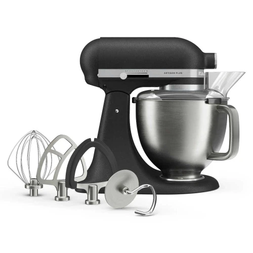 Mikser planetarny KitchenAid Artisan Plus 5KSM50PKVEBK Żeliwny