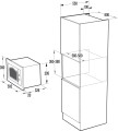 Kuchenka mikrofalowa do zabudowy Gorenje BM235CLI