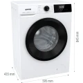 Pralka Gorenje W1NHPI60SCS/PL slim Outlet