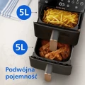 Frytkownica beztłuszczowa Philips OVI Dual Basket NA462/70