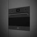 Piekarnik elektryczny z funkcją mikrofali Smeg SO4301M1N