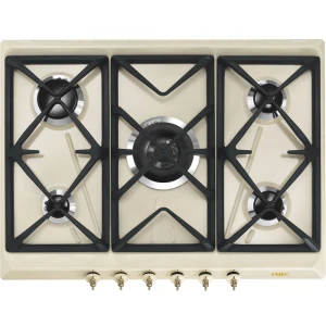 Płyta gazowa Smeg SRV876POGH kremowa Outlet