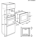 Kuchenka mikrofalowa do zabudowy Electrolux KMFD264TEX (Outlet)