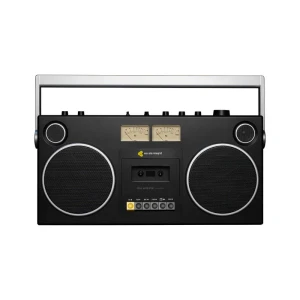 We are rewind - Przenośny odtwarzacz kaset GB-001, czarny