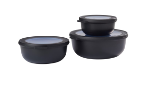 Mepal - Zestaw 3 misek Cirqula 350+750+1250 Nordic Black