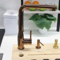 Bateria Schock Keto 518120 z wyciąganą wylewką Copper Linia Studio Ekspozycja