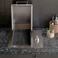 Grill elektryczny do zabudowy Smeg BBQE60X
