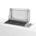 Grill elektryczny do zabudowy Smeg BBQE12X