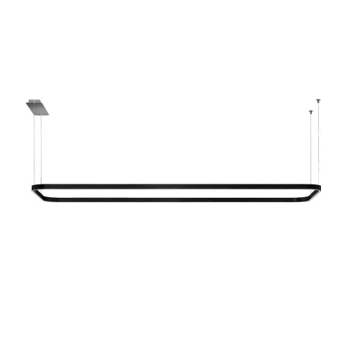 Lampa wisząca Smeg 180cm, LED LSLS18MB Czarny mat