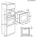 Kuchenka mikrofalowa do zabudowy Electrolux KMS4253TBK