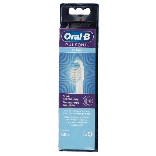 Końcówki do szczoteczki Oral-B Pulsonic Clean 4 szt. Biały
