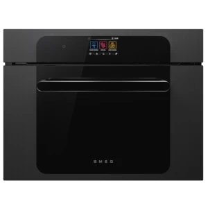 Piekarnik kompaktowy z funkcją mikrofali Smeg SO4204M2PB "PROMOCJA"