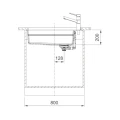 Zlewozmywak Franke KNG PRO 110-62 Czarny mat 125.0749.671