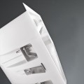 Okap Falmec Built-in Max Evo 70 cz/biała s/600 bez filtra