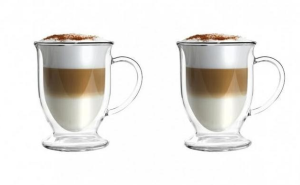 Vialli - Komplet 2 szklanek do Latte 250ml AMO 6421