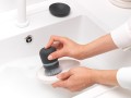 Szczotka z dozownikiem na płyn Brabantia 302626 ciemnoszara