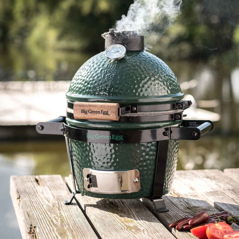 BIG GREEN EGG - Grill ceramiczny węglowy Mini Big Green Egg (117618)