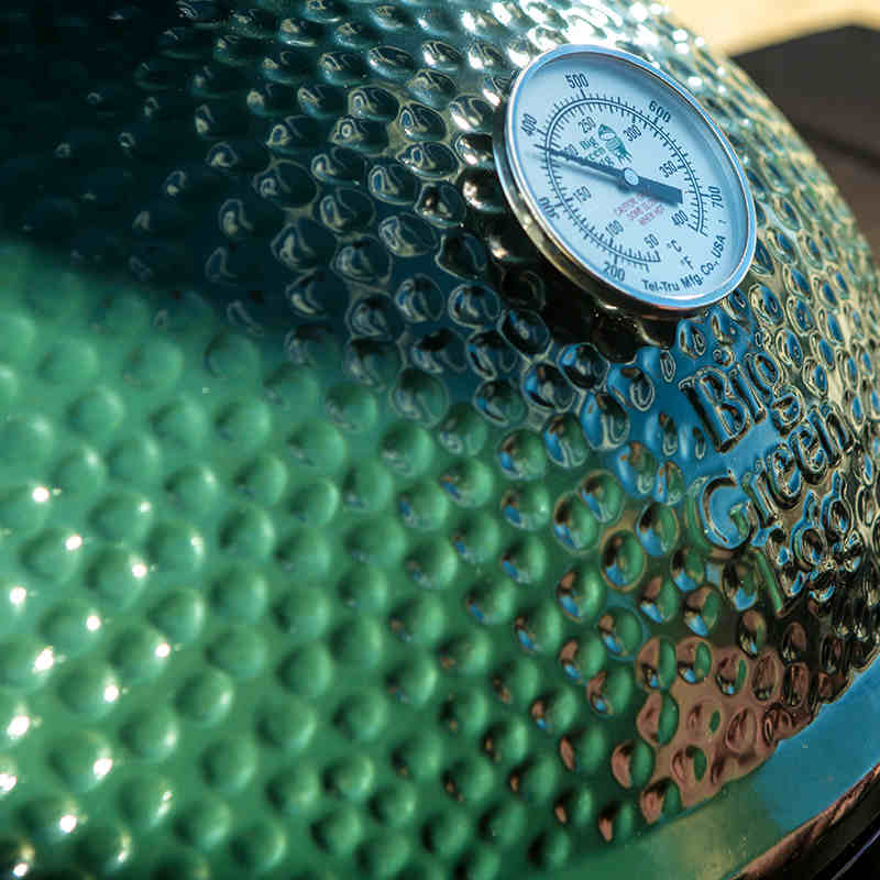 Temperatura w grillu Big Green Egg