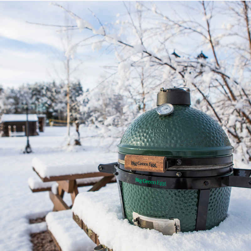 Grillowanie w zimę Big Green Egg