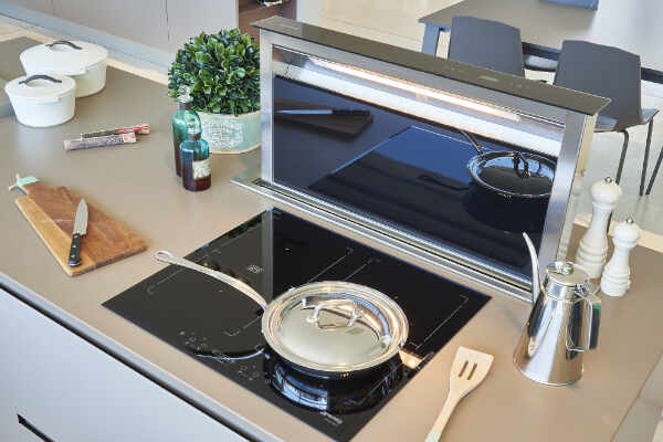 Okap do zabudowy w blacie Smeg KDD60VXE-3